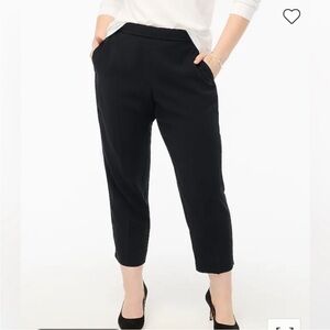 J. Crew Factory Black Jamie Pant Cropped Ankle